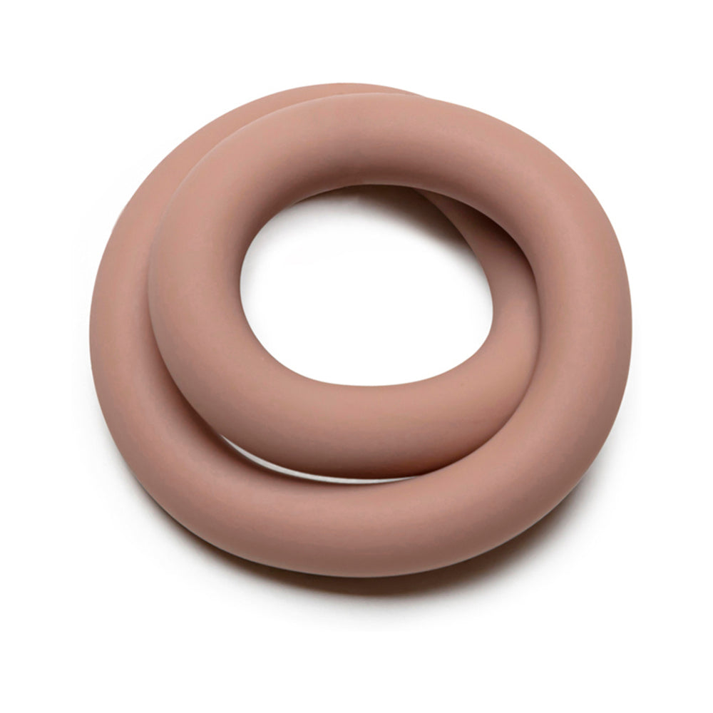 Perfect Fit Hefty Wrap Ring 9 Inch Silicone Skintone, flexible and customizable male wellness product.