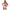 Magic Silk Half Time Honey Cheerleader Costume Pink S/M featuring a playful lingerie set in light pink and white.