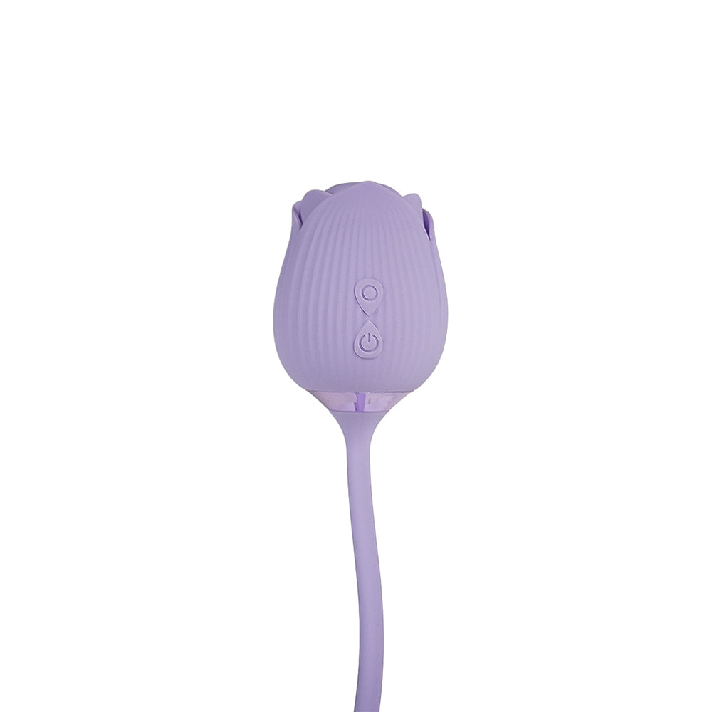 Camtoyz Lotus G-spot Stimulator in elegant purple design with intuitive controls for personal pleasure.