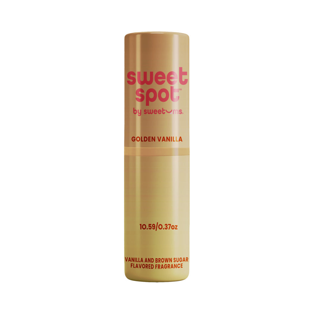 Sweetums Sweet Spot Flavored Fragrance Golden Vanilla stick with vanilla and brown sugar scent.