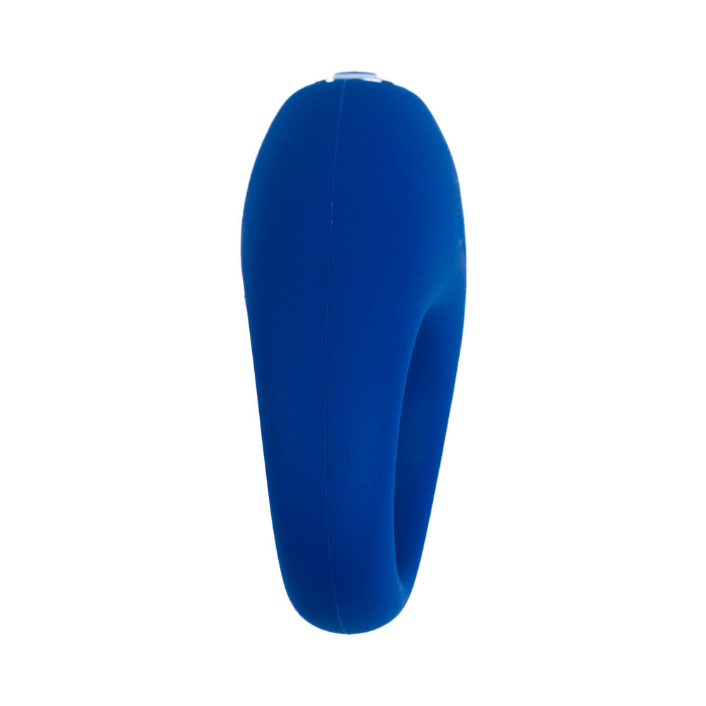 Je Joue Mio V2 Vibrating Cock Ring Blue, a silicone vibrating cock ring designed for enhanced intimacy.