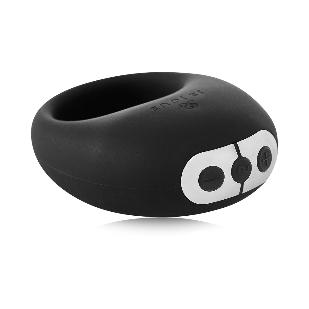 Je Joue Mio V2 Vibrating Cock Ring Black designed for shared pleasure and intimacy enhancement.