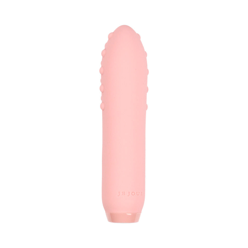 Je Joue Double Trouble Luxury Pleasure Toy in soft pink color, designed for intimate pleasure and exploration.