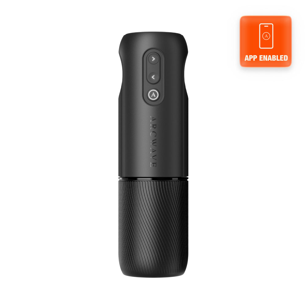 Arcwave Orbit Rechargeable Silicone Rotating Stroker with app-enabled features and customizable controls.