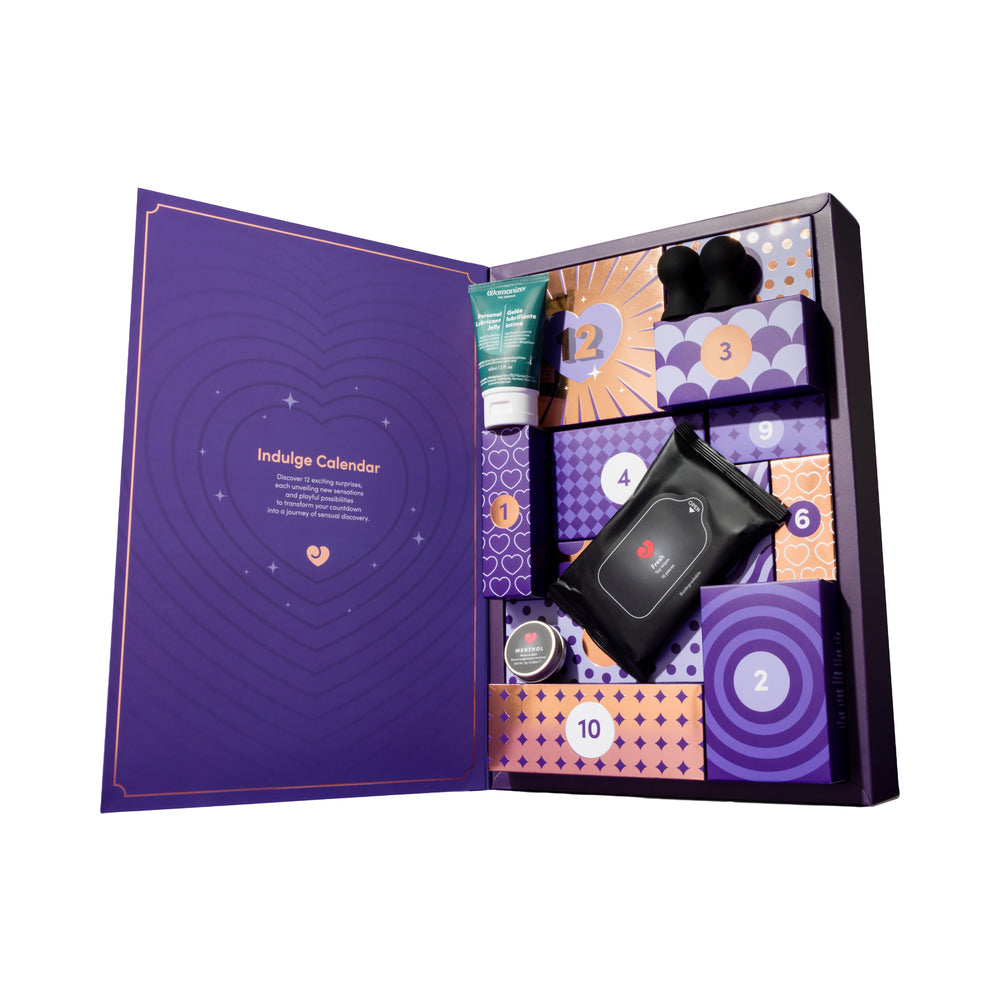 Lovehoney Indulge 12 Day Advent Calendar 2026 opened with gifts and surprises for couples to explore together.