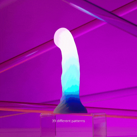 Love To Love Dildo Led Candy Loop with customizable LED lighting and 39 different patterns.