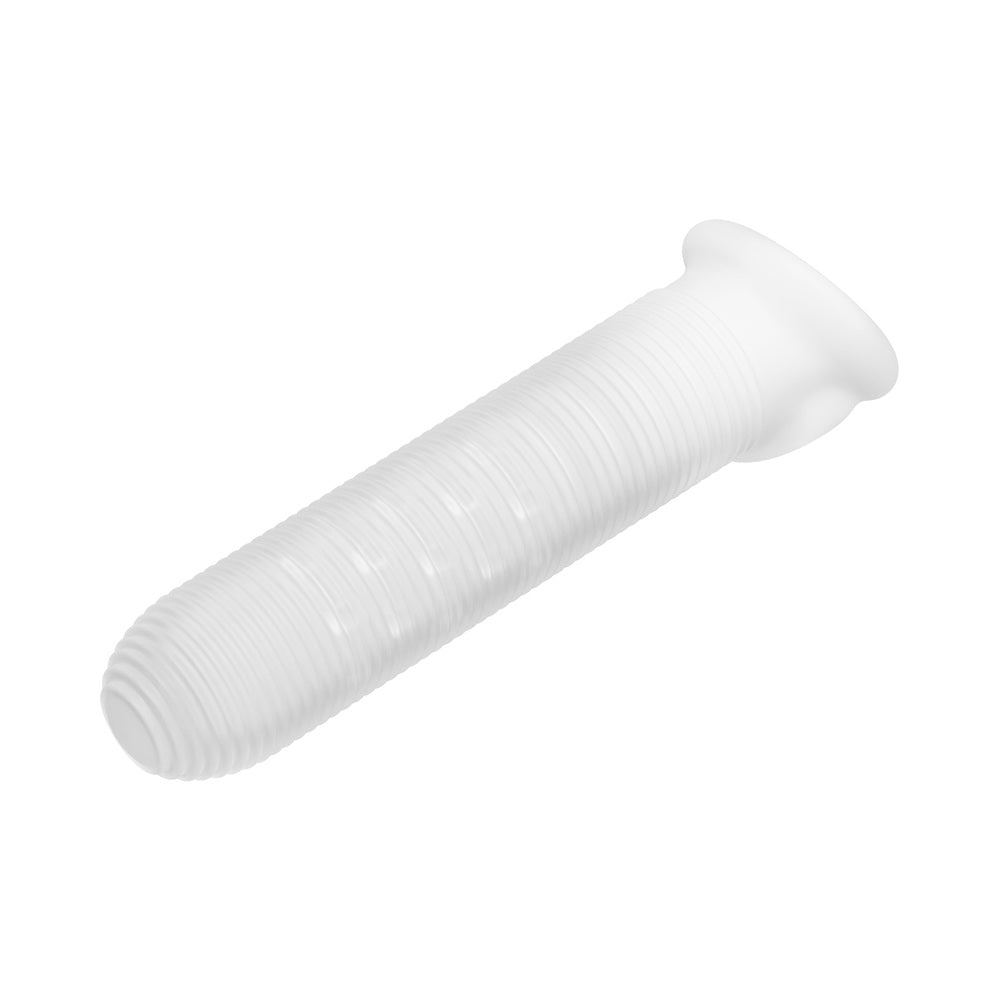 Performance Plus Stoic Silicone Penis Sheath Large enhancing girth with ribbed texture for added sensation.