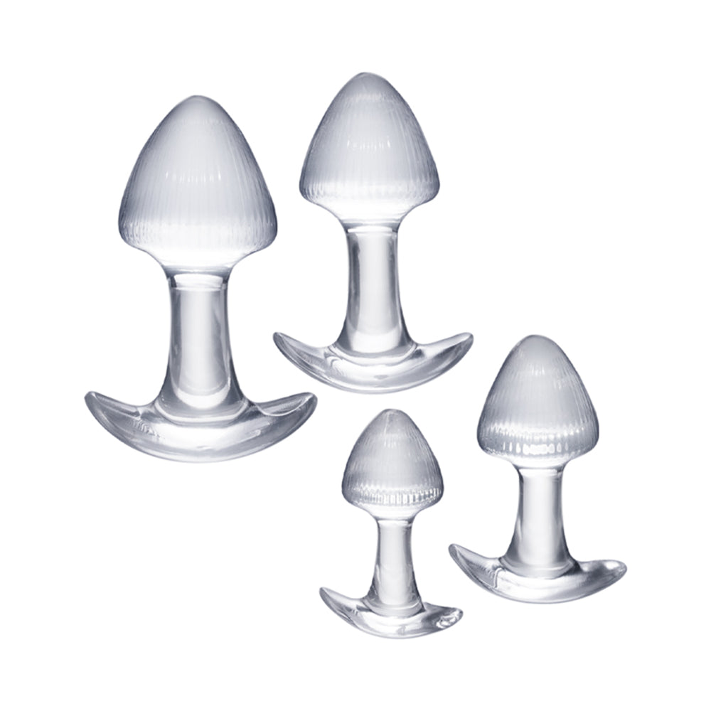 Walk Around Trainer Plugs 4-piece Set Clear - Image 2