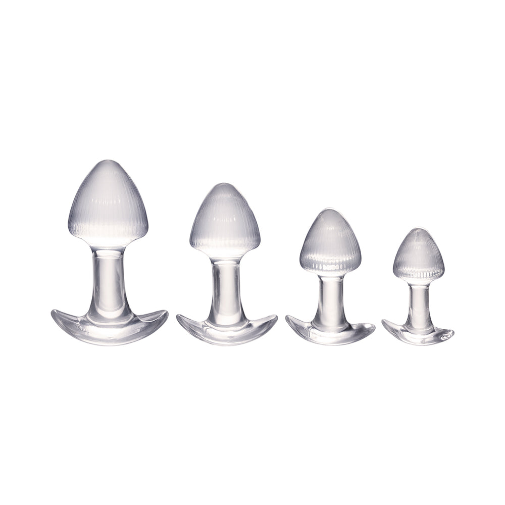 Walk Around Trainer Plugs 4-piece Set Clear - Image 3