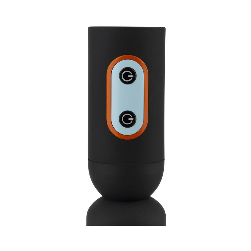 CRUIZR CS08 Penis Pump with Sucking Function - sleek black design with control buttons for enhanced user experience.