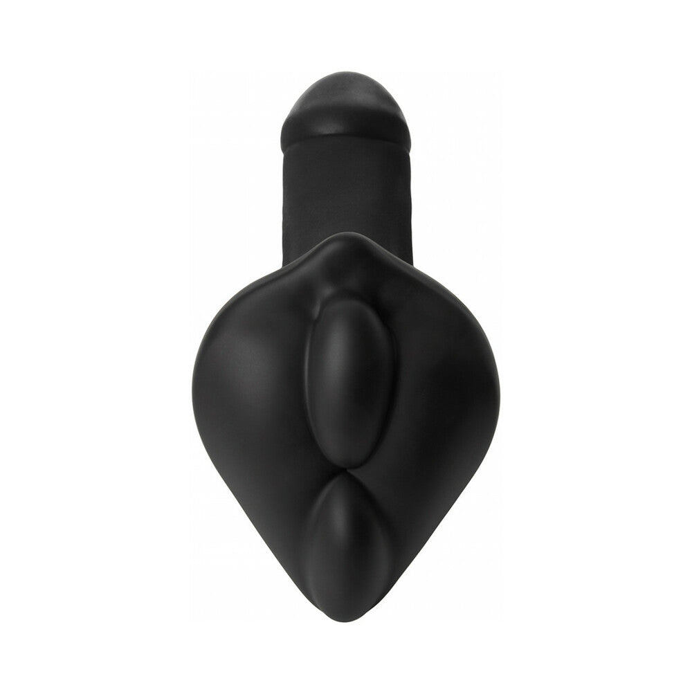 Banana Pants BumpHer Black dildo base stimulation cushion for enhanced pleasure during strap-on play.