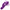 Bang Flexible Silicone Mini Rabbit Vibrator Purple demonstrating flexibility and dual stimulation features.