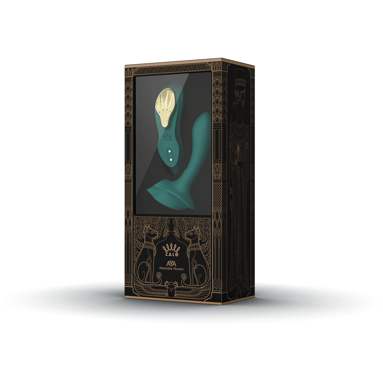 ZALO ZALO Aya Wearable Vibrator Turquoise Green at $94.99