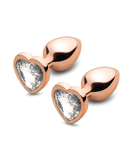b-Vibe Jewel Hearts 2 Piece Anal Training Set - Image 3