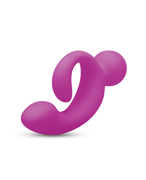 Bodywand Triple Play Threeplay Pro Wand Vibrator in vibrant pink, designed for multi-point stimulation.