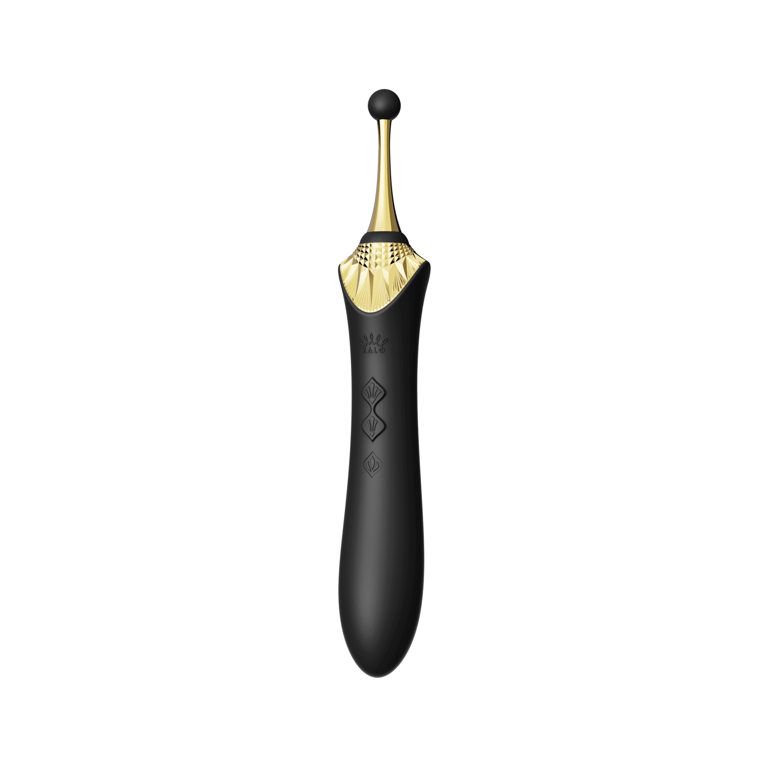 Bess 2 Clitoral Massager in Obsidian Black with 8 Vibration Modes, Waterproof, USB Rechargeable, with Additional Attachments and Heating Function