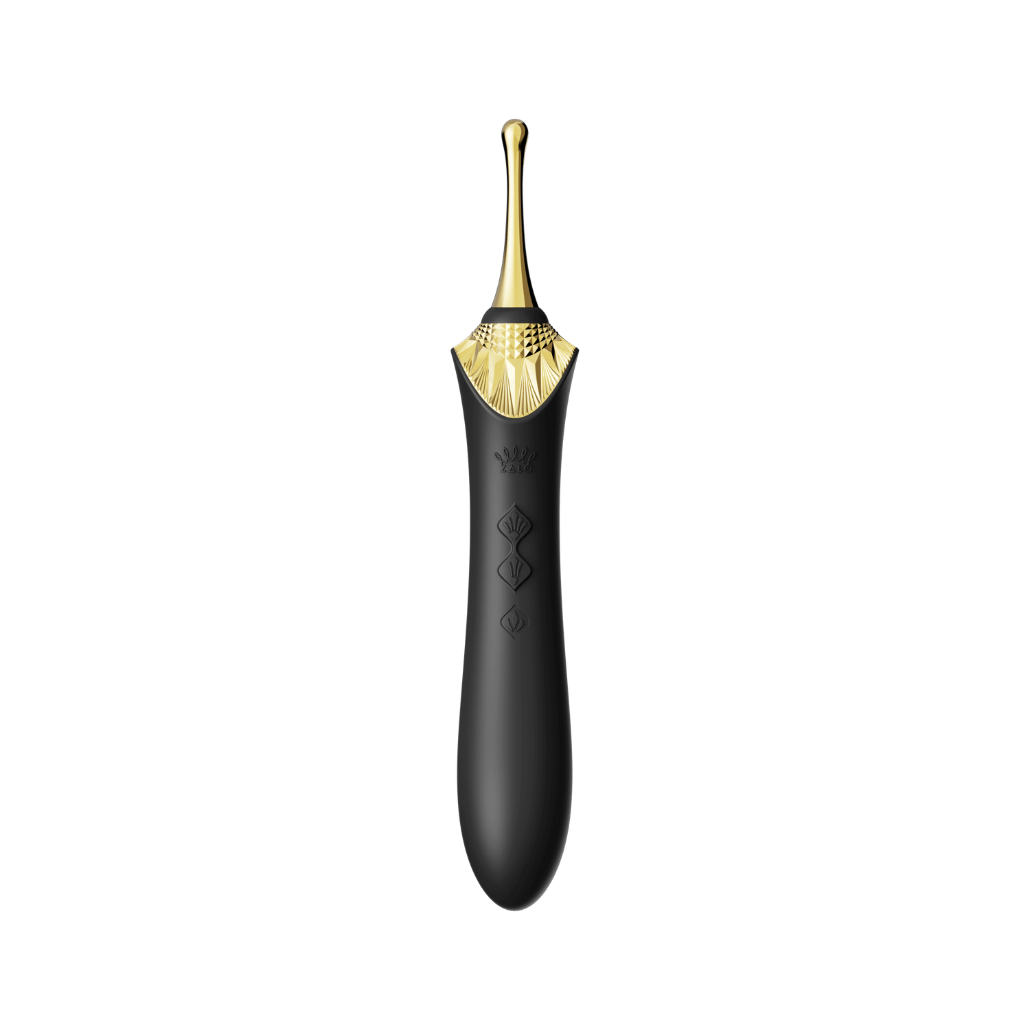 Bess 2 Obsidian Black Clitoral Massager with DirectPower technology and multiple attachments for customized pleasure.