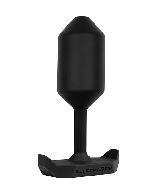 Electrastim Silicone Electro Butt Plug Black