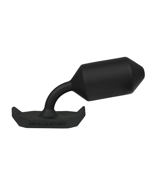 Electrastim Silicone Electro Butt Plug Black