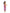 Dreamgirl Harem Hottie Bedroom Costume One Size Red Diamond model showcasing the three-piece ensemble with purple skirt.