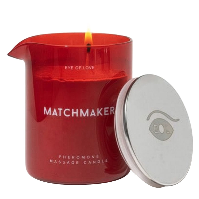 Eye Of Love Matchmaker Red Diamond Massage Candle