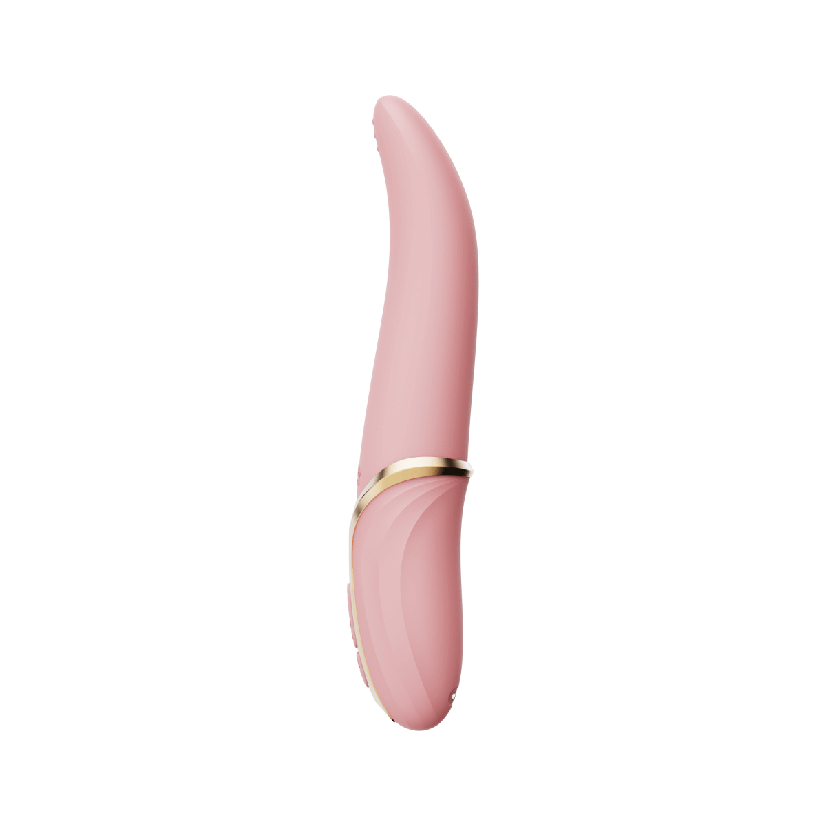 ZALO Aurora Series EVE Oral Simulator Vibrator, Pink, Dual Motors, Heating Function, Lifelike Silicone Lapping Motion
