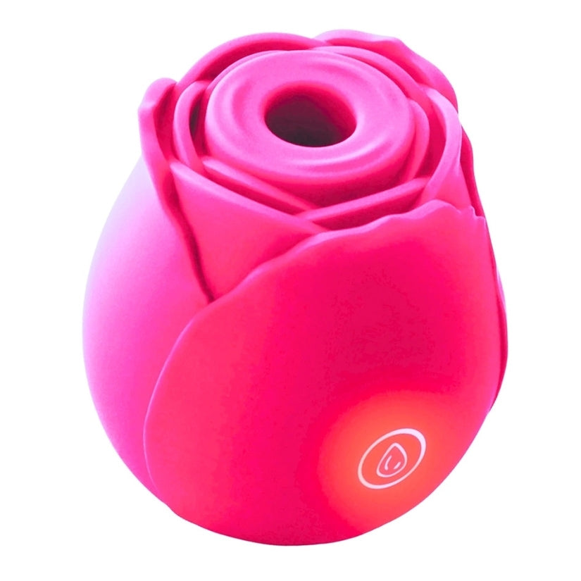Bella Rose Silicone Vibrator Pink - Image 2
