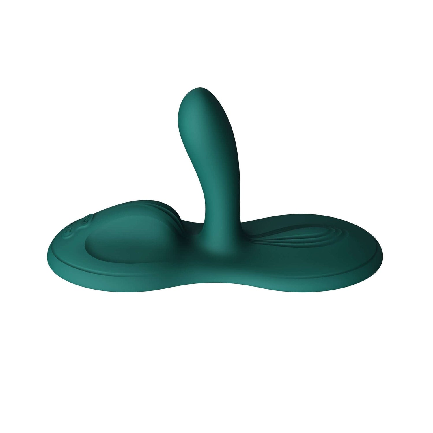 Turquoise ZALO Flora Smart Vibrating Pad with eight motors for intense stimulation and easy maintenance.