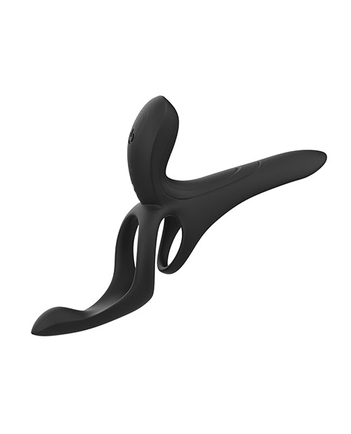 Pleasure Pivot App-Controlled Couples Vibrators Black, a versatile couples vibrator with innovative design and app-control features.