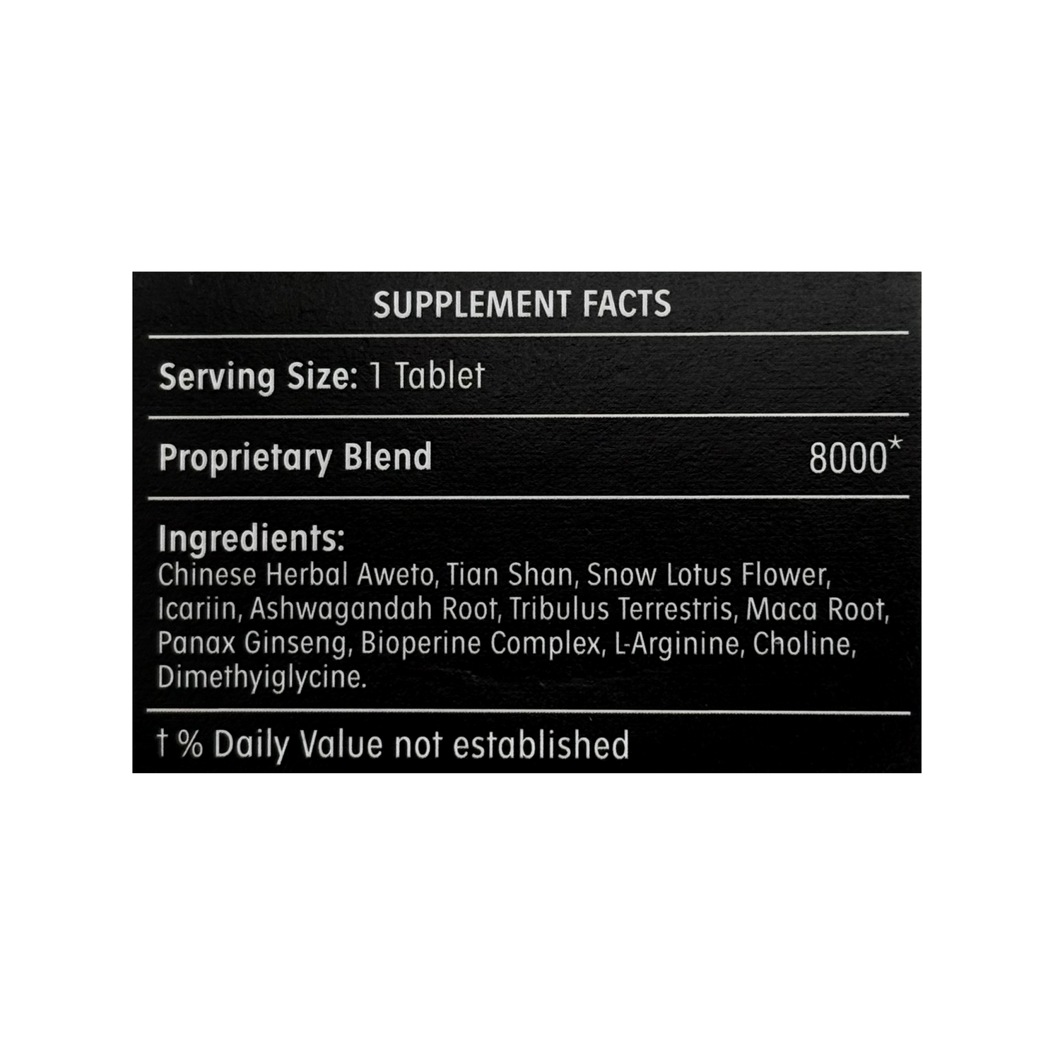 Kangaroo Extra Strong 8000 mg Gold – Male Vitality Supplement (1 Tablet)