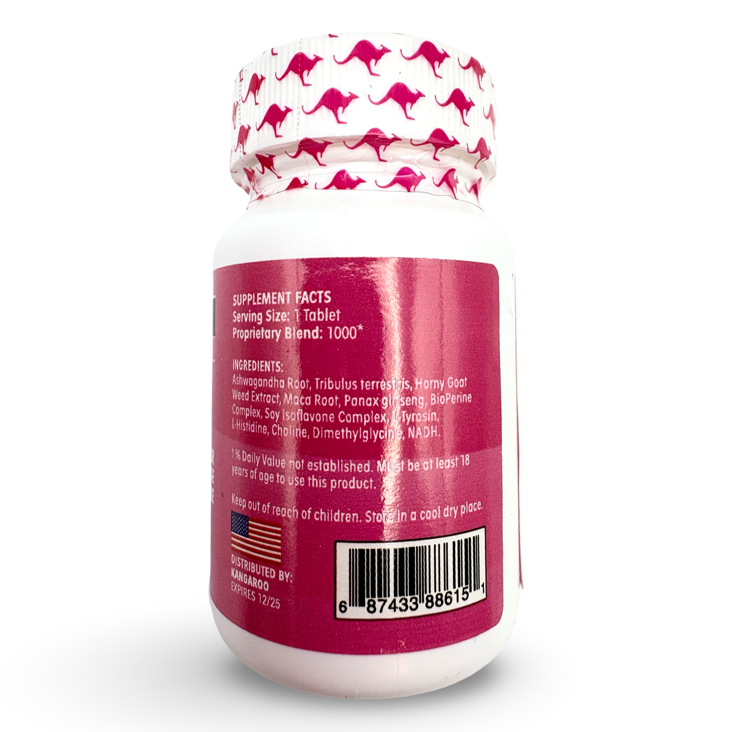 Kangaroo Pink Female Vitality & Confidence – 12 Capsules