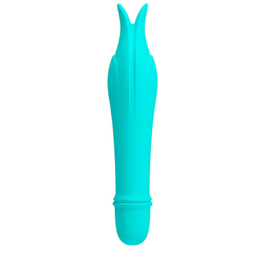 Pretty Love Edward G-Spot Vibrator Blue, dolphin-shaped toy designed for targeted G-spot stimulation.