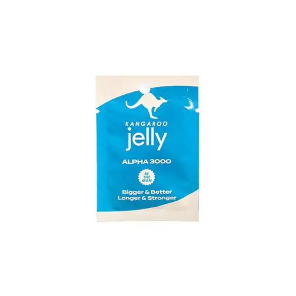 Kangaroo Blue Alpha 3000 Jelly Sachet - Premium Male Enhancement Supplement