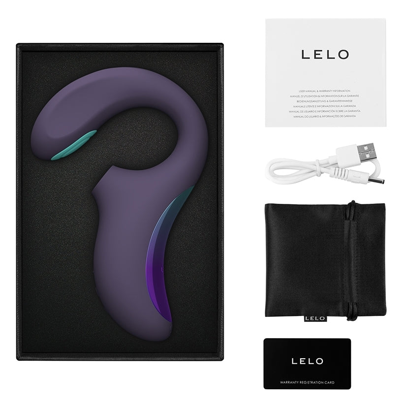 Lelo Enigma Double Sonic Massager Cyber Purple