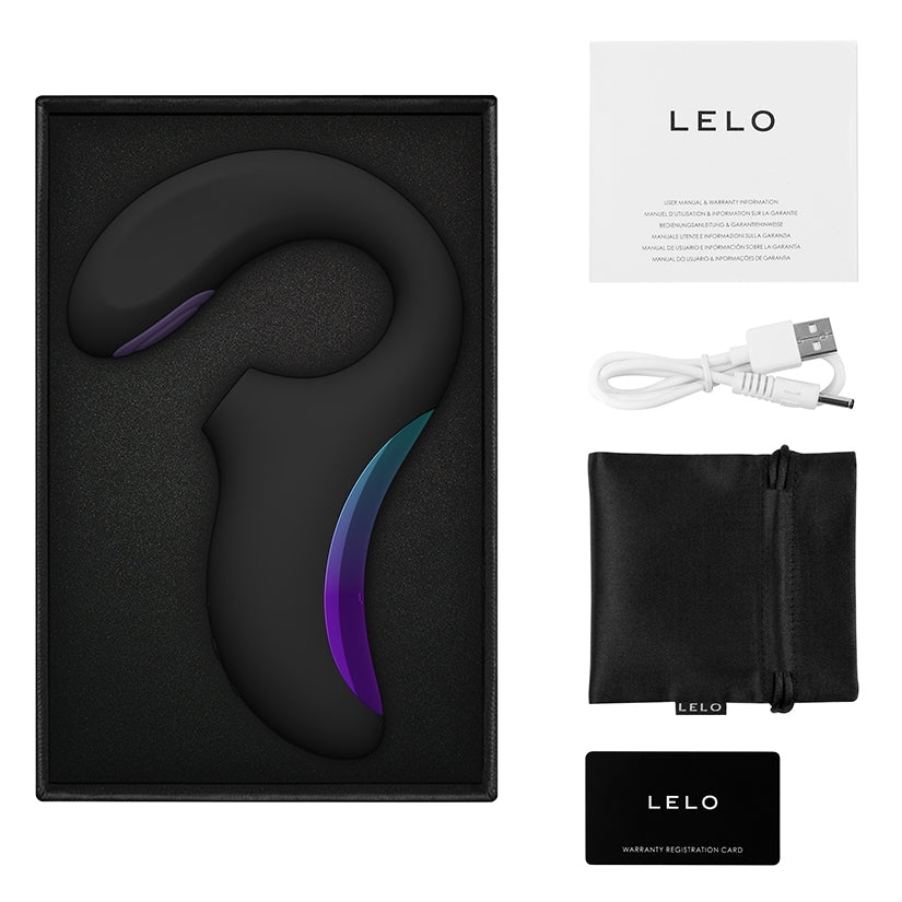 Lelo Enigma Double Sonic Massager Black