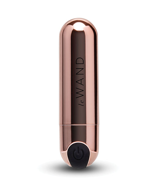 Le Wand Rechargeable Rose Gold Bullet Vibrator - Image 2