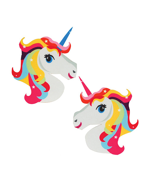 Neva Nude Magic Unicorn Pasties Multicolor featuring colorful unicorn designs perfect for playful outfits.