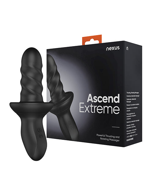Nexus Ascend Extreme Thrusting Anal Massager Black