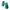 ZALO Nave Vibrating Nipple Clamps in Turquoise Green with EasyClamp technology and dual motors for powerful nipple stimulation.