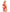 Holiday Soft Cup Satin Teddy with Hood Red and White L/XL back view showcasing festive design and details.