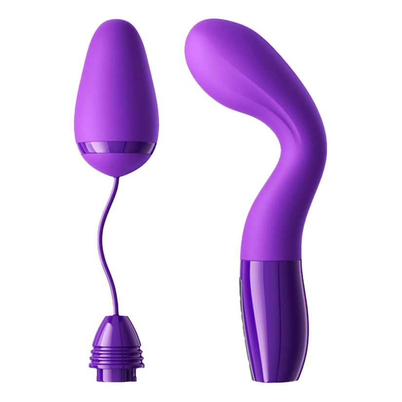 Peak Performa Xyla G-Spot and Egg Massager Purple, featuring G-spot stimulation and egg-style massage in one elegant design.