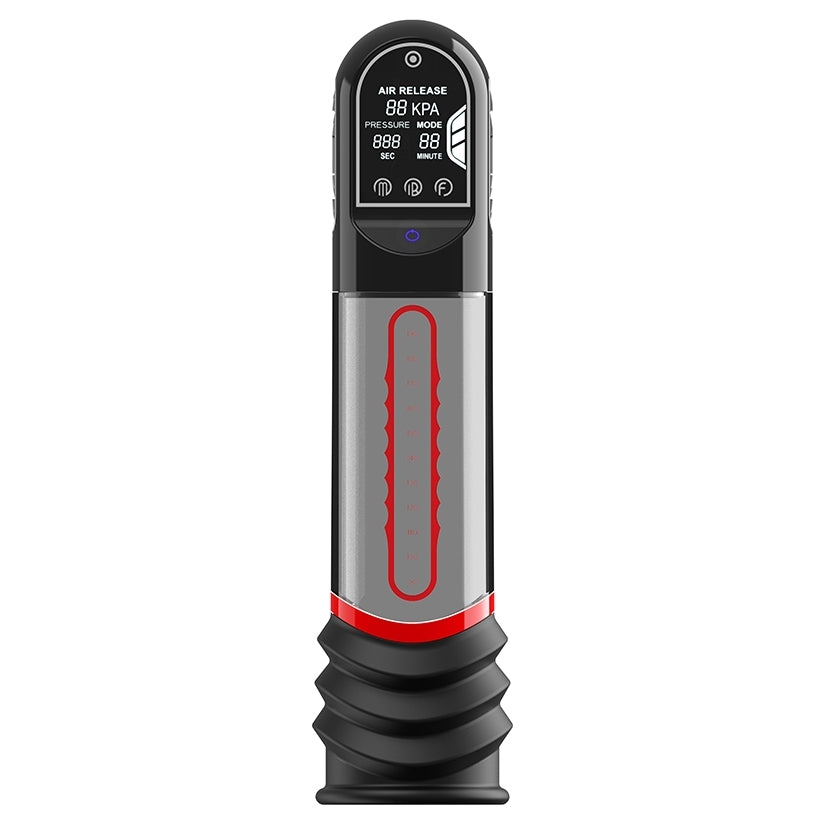 Peak Performa ISP 90 Infrared Red Light Therapy Penis Pump with digital display and ergonomic design.