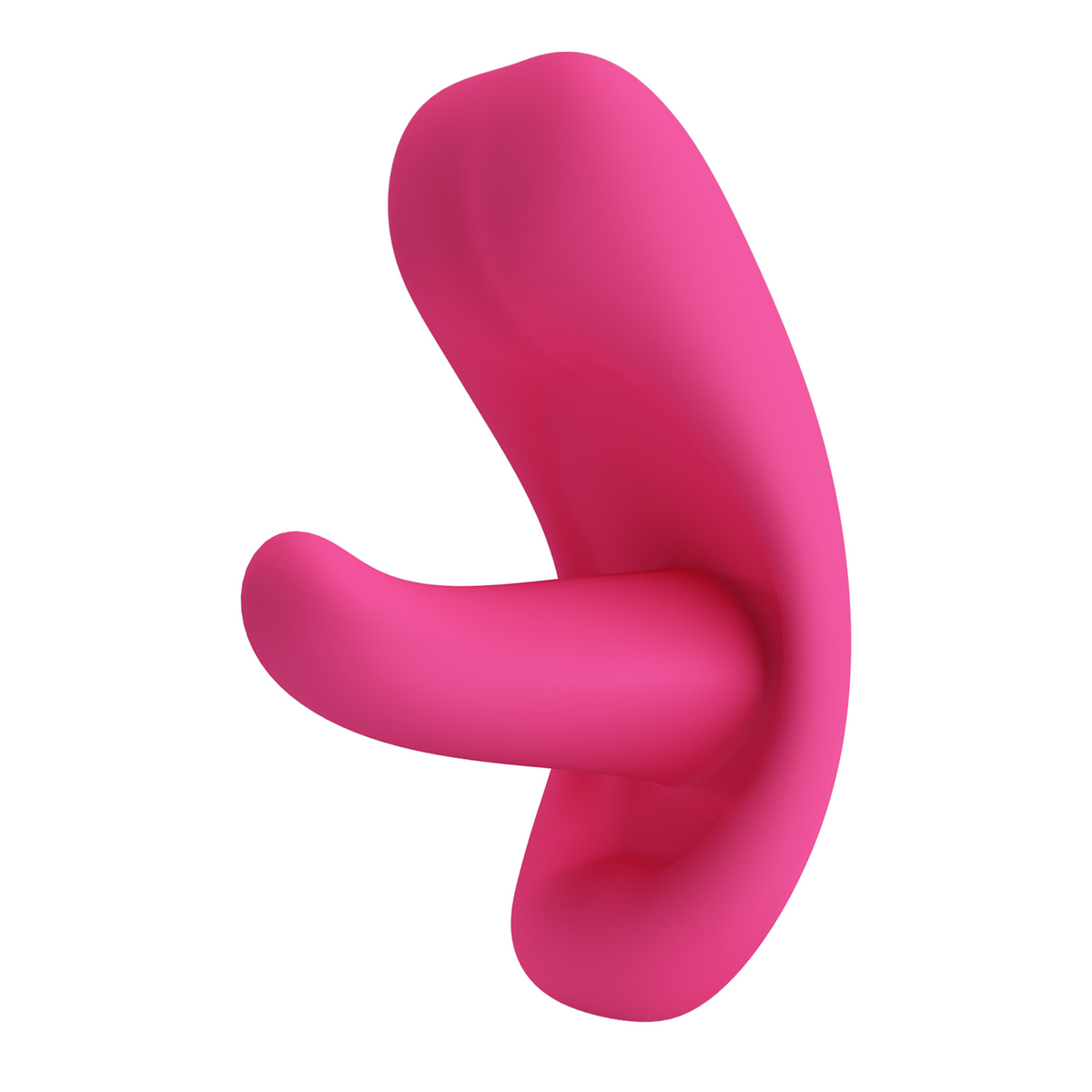 Pretty Love Hazelynn App-Controlled Vibrator Pink showcasing a soft silicone kissing mouth design for clitoral stimulation.