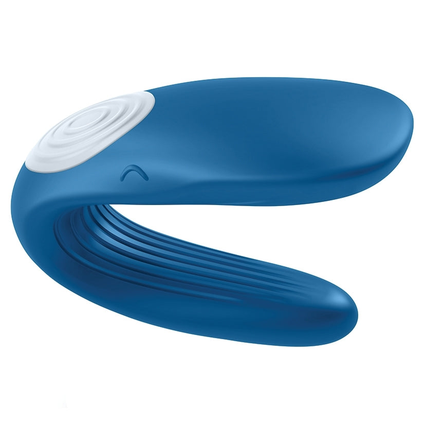 Satisfyer Double Whale Partner Vibrator Blue - Image 2