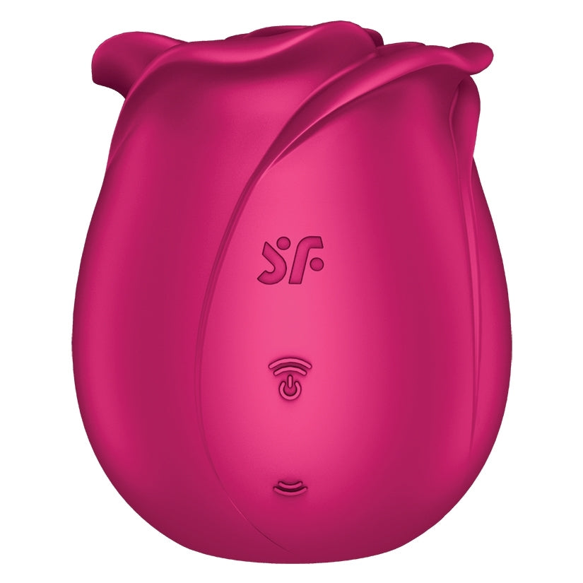 Satisfyer Pro 2 Classic Blossom Air Pulse Vibrator in elegant rose design, showcasing innovative pleasure technology.