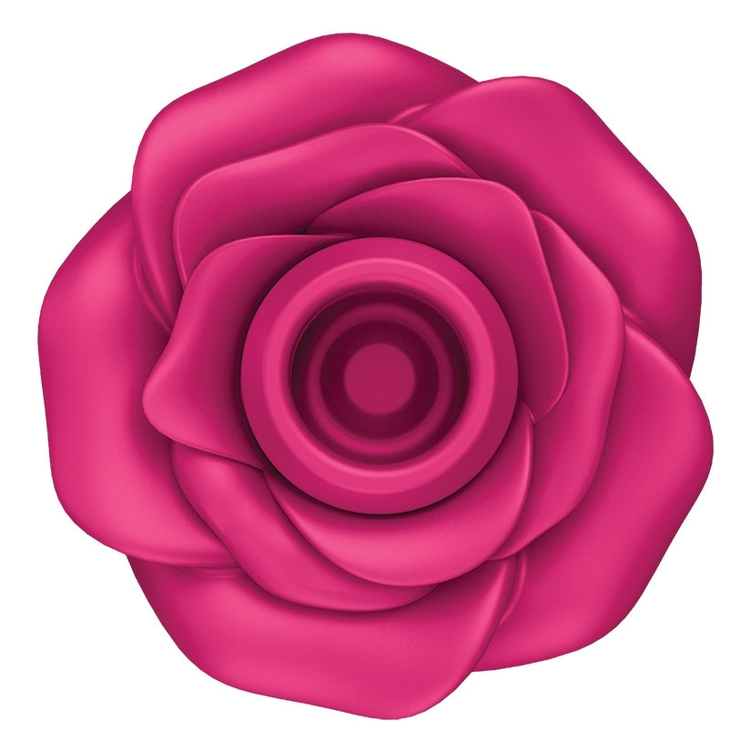 Satisfyer Pro 2 Classic Blossom Air Pulse Vibrator in a rose design, showcasing its elegant and innovative shape.