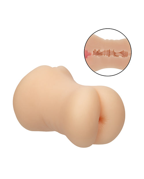 Cheap Thrills Cherry Poppers The Car Hop Stroker Vanilla showing its soft Pure Skin material for pleasurable use.
