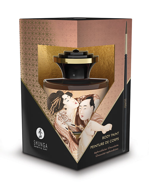 Shunga Body Paint Aphrodisiac Chocolate 1.7 Oz