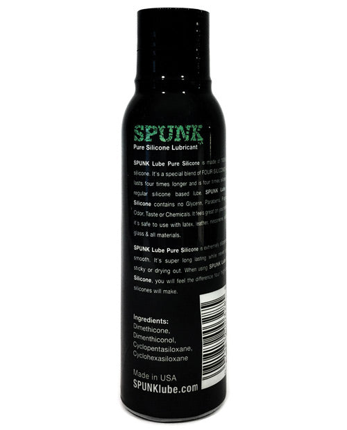 Spunk Lube Pure Silicone Lubricant 4 Oz