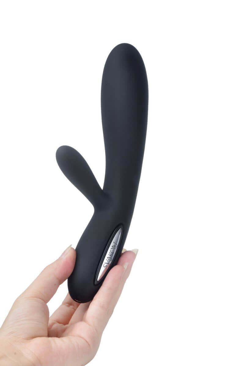 SVAKOM Svakom Lucas Dual-Motor G-Spot & Clitoral Vibrator Black at $64.99